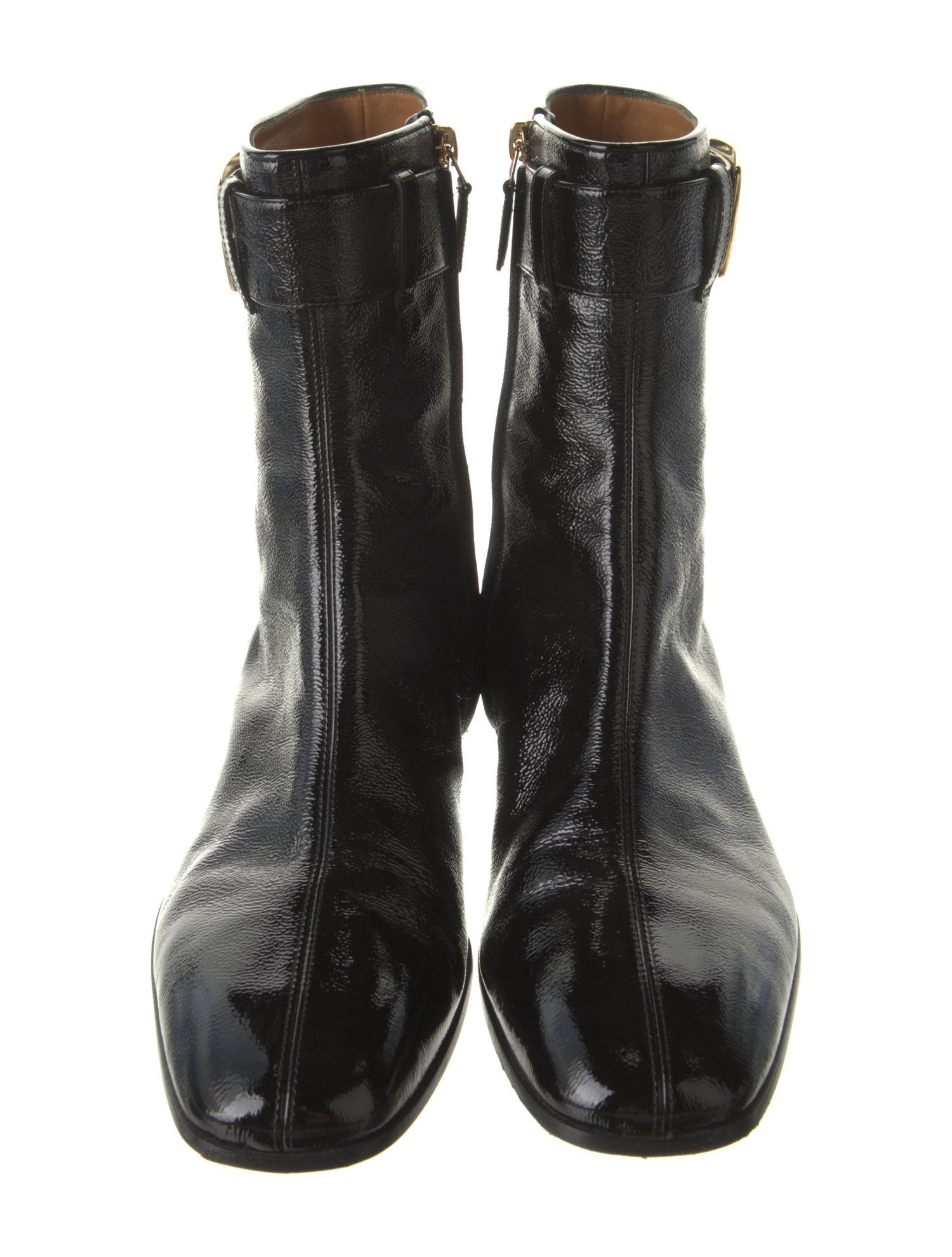 Gucci Patent Leather Boots
